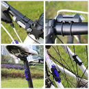 1617 Rechargeable Bicycle Front Waterproof LED Light (Blue) - 