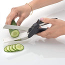 7012 Clever Cutter Stainless Steel 2-in-1 Vegetable and Fruit Chopper, Multicolour  