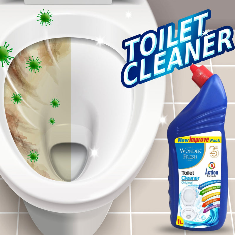 1328 Toilet Cleaner for Cleaning Toilet (1ltr) 