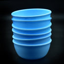 2425 Small Plastic Bowl Set, Microwave Safe Unbreakable, Set of 6 - 