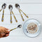 2360 Stainless Steel Spoons Set of 6pc Small Spoons. Tiny Spoons for Coffee, Tea, Sugar, & Spices. 