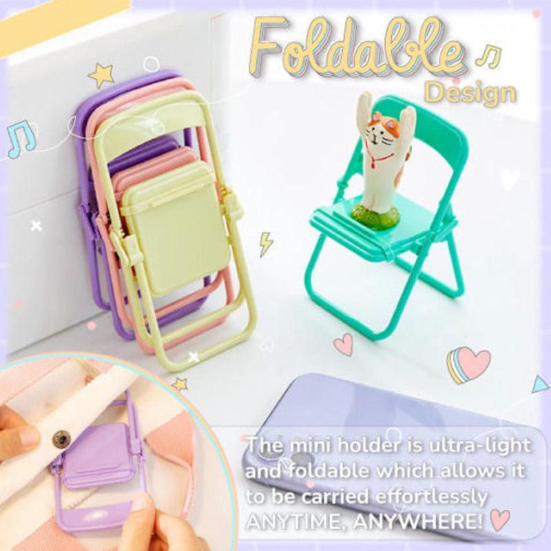 4797A Chair Mobile Stand used in all kinds of household and official purposes as a stand and holder for mobiles and smartphones etc.