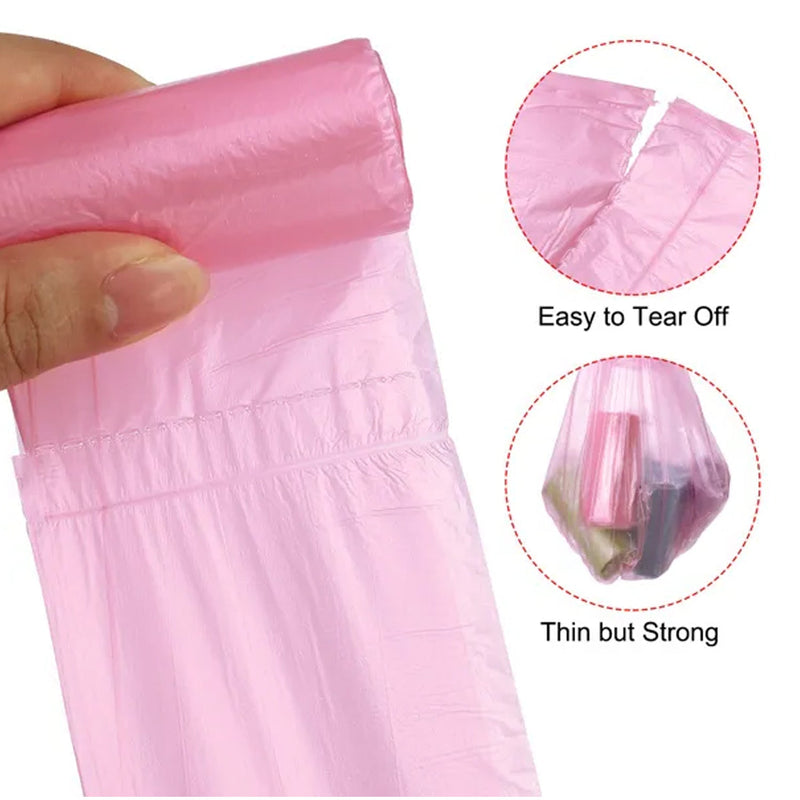 9206 Garbage Bags/Dustbin Bags/Trash Bags Pack of 3Rolls 45x50cm 