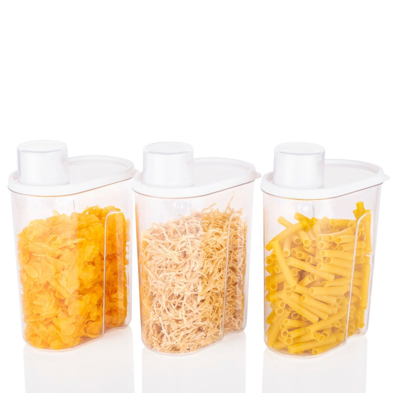 2761 3 Pc Cereal Dispenser 1700 ML For Storing And Serving Of Cereal And All Stuffs. freeshipping - yourbrand