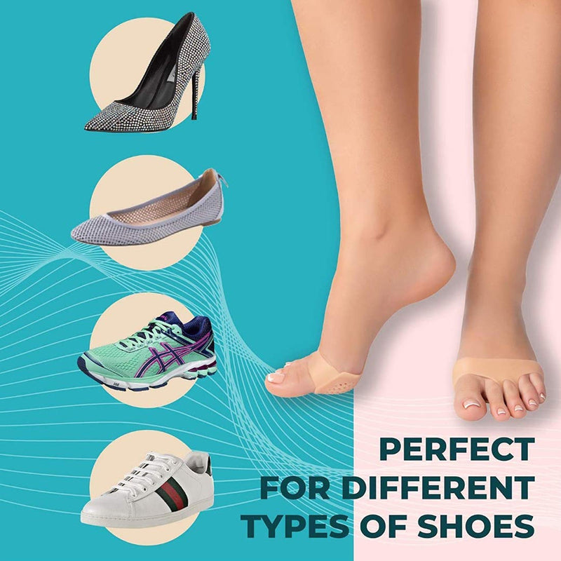 6257 SILICONE TIPTOE PROTECTOR AND COVER USED IN PROTECTION OF TOE FOR MEN AND WOMEN 