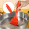 5383 Silicone Premium Brush with Grip Handle, Silicone Brush Baking Bread Cooking Oil Cream Tools Multipurpose Kitchen Utensil Tool, Red. DoeDap