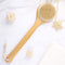 6700 Body Brush Dry Brushing Back Scrubber Shower Bath Brush Bamboo Long Handle Natural Bristles exfoliating Massage Improve Blood Circulation Cellulite 