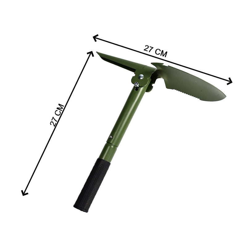 9051 Portable Camping Hiking Garden Mini Folding Shovel with Case 