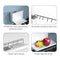 5250 Multi Purpose Wall Hanging Kitchen Storage Rack Modern Kitchen Utensil Knife Organizer With Drainer 