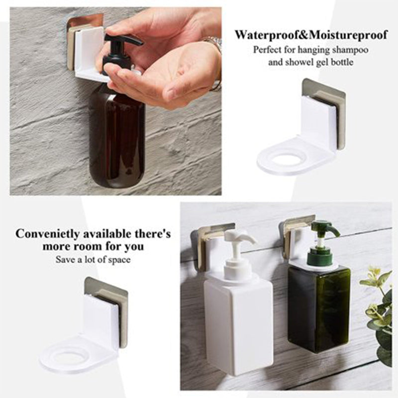 6166 6 Pc Shampoo Holder Hook For Holding Shampoo Bottles Easily. freeshipping - yourbrand