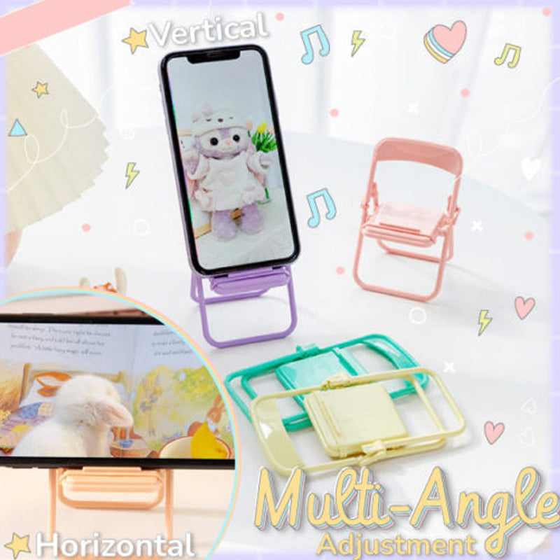 4797A Chair Mobile Stand used in all kinds of household and official purposes as a stand and holder for mobiles and smartphones etc.