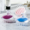 1476A Shampoo Massage silicone Brush Soft Washing Combs Massager (1Pc Only)