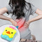 6524 Yellow Duck design small Hot Water Bag with Cover for Pain Relief, Neck, Shoulder Pain and Hand, Feet Warmer, Menstrual Cramps. 