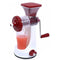 0168 Manual Fruit Vegetable Juicer with Juice Cup and Waste Collector - 