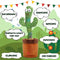 8047L  Dancing Cactus Talking Toy, Chargeable Toy (loose) 