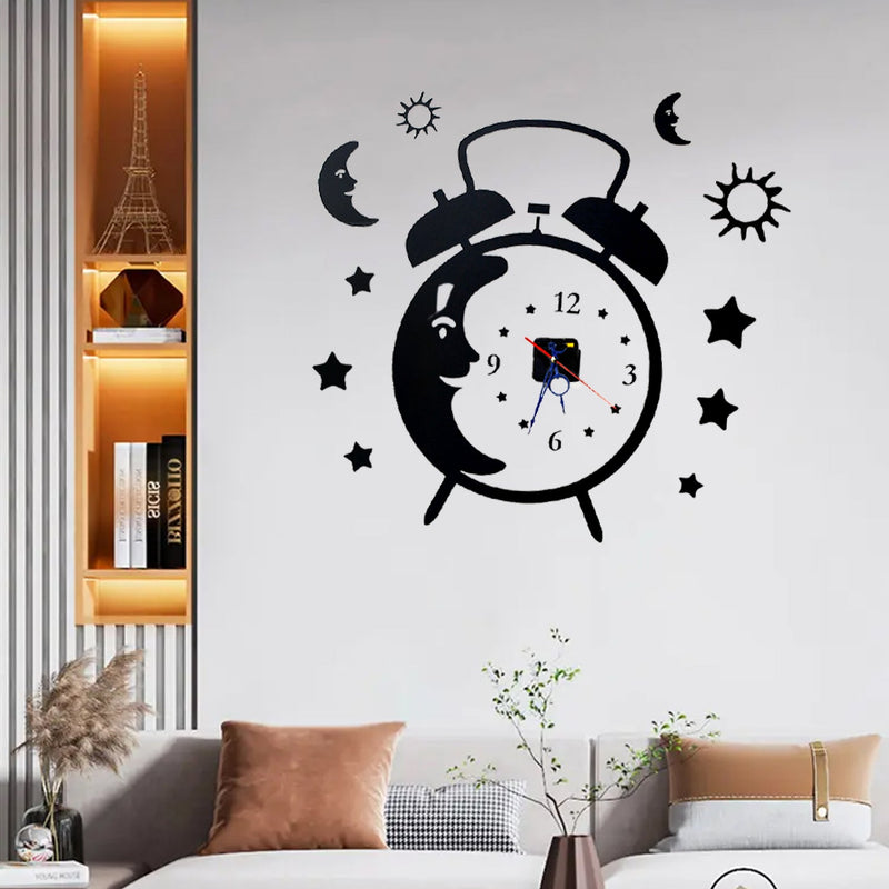 0603 Wall Sticker Restaurant Hotel Kitchen Home Wall Decoration Watch New Decorative Watch 