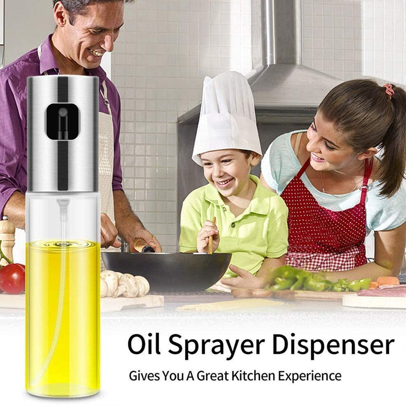 7126 Oil Sprayer Dispenser, Oil Versatile Glass Spray Bottle For Cooking & Multi Use Bottle 