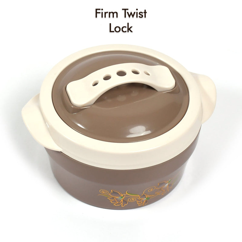 5275 PLAZA INSULATED HOT POT INNER STAINLESS STEEL CASSEROLE WITH LID ( 800 ML ) 