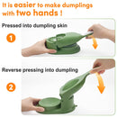 5289 Dumpling Skin Press Mould for Gujiya , Ghughra , Momos Making, 2 in 1 Dumpling Maker Mould Machine, Kitchen Dumpling Making Tool 