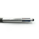 4725 Multi-functional 4 Color Ballpoint Pen With Screen Touch Cap