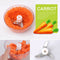 7032 Multipurpose Manual Hand  Chopper with Storage Lid - 400ml (Grey Color)