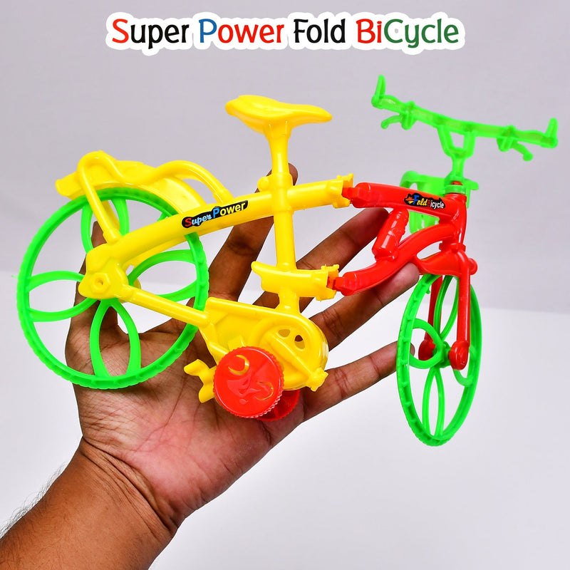4457 Plastic Foldable Kids Bicycle Toy 