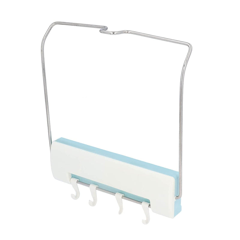 7660A Wall Mounted Foldable Wash Basin Storage Rack Shelf Holder Self Adhesive with sticker 