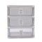 1143 Cartoon Desktop Storage Box Transparent Small Drawer Desk Plastic Mini Storage Box Rabbit Stationery Storage Box 