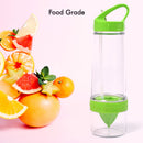 2474 Citrus Zinger Sports Bottle with Juice Maker Infuser Bottle 