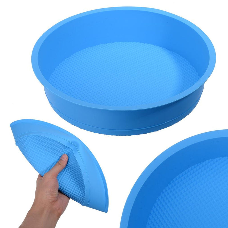 8065 Silicone Round Cake Baking Mould (1Pc Only)