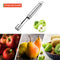 2993 Apple Corer Stainless Steel, Core Remover for Apple and Pear, Kitchen Gadget Dishwasher Safe 
