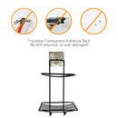 1763A 2 Layer SS Soap Rack used in all kinds of places household and bathroom purposes for holding soaps.