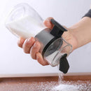 5226 Salt Control Bottle Transparent Moisture Proof with Lid Pepper Shakers Bottles for Kitchen 