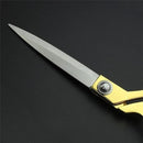 1547 Stainless Steel Tailoring Scissor Sharp Cloth Cutting for Professionals (9.5inch) (Golden) - DeoDap