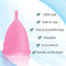 6112 Reusable Menstrual Cup for womens during menstrual periods and all purposes.