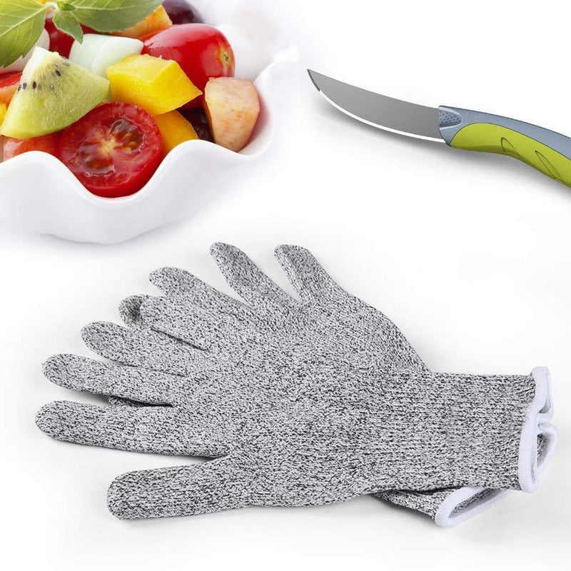 0677 Anti Cutting Resistant Hand Safety Cut-Proof Protection Gloves  (Multicolour) - 