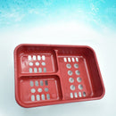 1130A 3 in 1 Soap keeping Plastic Case for Bathroom use
