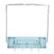 7660A Wall Mounted Foldable Wash Basin Storage Rack Shelf Holder Self Adhesive with sticker 