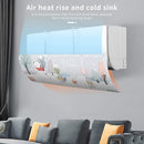 7631 Blowing Air Diverter Air Conditioning Cover Air Deflector Foldable Adjustable For All Types Ac Use 