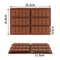 7613 Poly Carbonate Chocolate Bar Moulds PC Mould Clear Hard Candy Mould