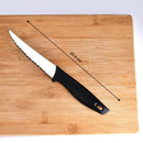2373 Stainless Steel knife and Kitchen Knife with Black Grip Handle. 