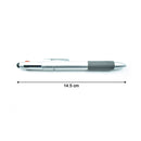 4725 Multi-functional 4 Color Ballpoint Pen With Screen Touch Cap