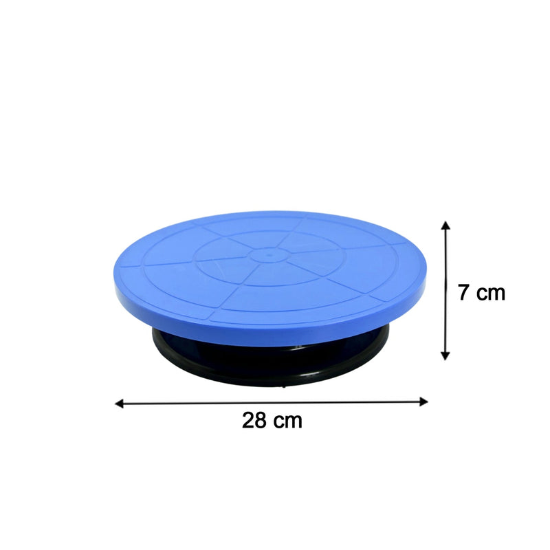 2734 Cake Stand Revolving Decorating Turntable Easy Rotate Cake Stand For Home & Birthday Party Use 