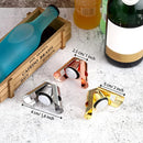2333 Stainless Steel Sealed Sparkling Champagne Bottle Stopper Small size 