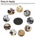9052 Floor Protector Furniture Rubber Pads, Self Adhesive Floor Protectors Easy To Use Table Rubber Pads, Chair Rubber Pads For Home Use 