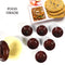 0068 Pudding Set  1 Casserole & 6 Bowl Set plastic For All Type Serving Use Set 