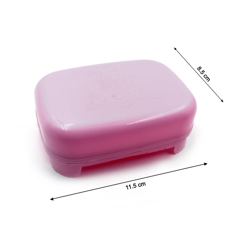 4723 Plastic Soap Case Cover for Bathroom use Pack of 12Pcs