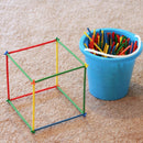 3917 100 Pc 4 D Block Toy used in all kinds of household and official places specially for kids and children for their playing and enjoying purposes.  