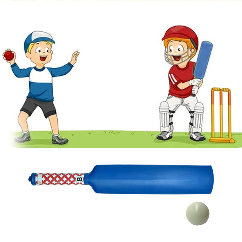 8021 Plastic Cricket Bat Ball Set for Boys and Girls