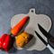 2057 FANCY KITCHEN CHOPPING BOARDS CUTTING BOARD PLASTIC WITH HANGING HOLE FOR REGULAR USE 